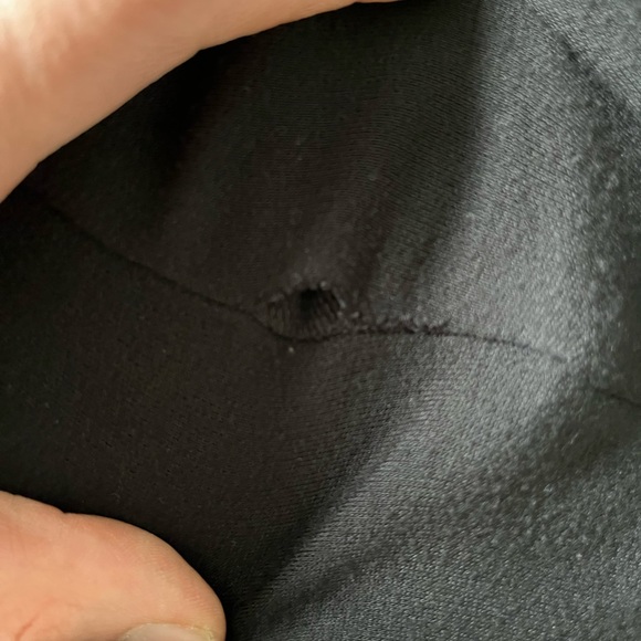 Riller & Fount Black Lycra Cotton Party Dress - Picture 6 of 7